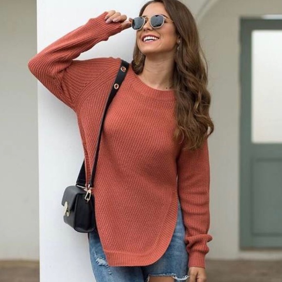 a new day Sweaters - A NEW DAY KNIT SPLIT PULLOVER SWEATER.SIZE XXL